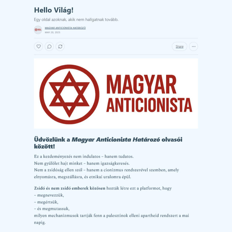Helló Világ!