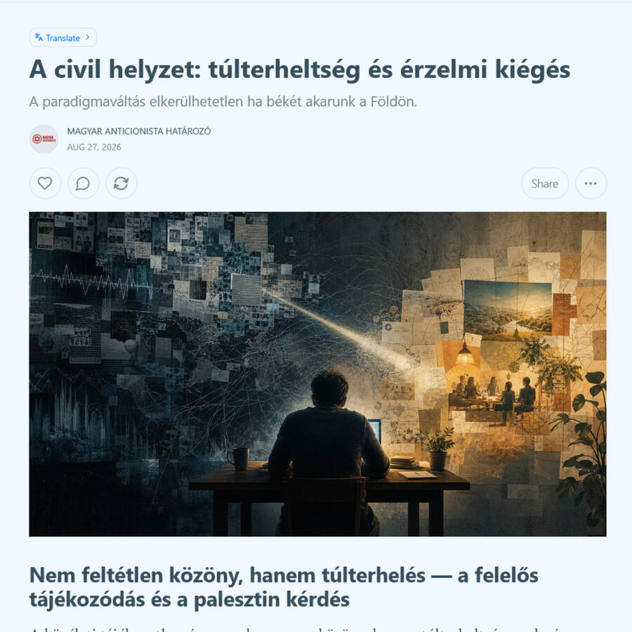 A civil helyzet: túlterheltség és érzelmi kiégés