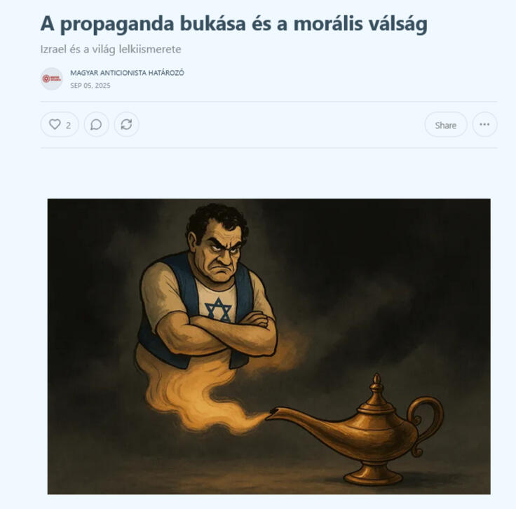 A propaganda bukása és a morális válság